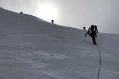 09D The Final Steep Climb To The Col On Knutsen Peak Where Some Of Us Turned Around On Day 4 At Mount Vinson Low Camp.jpg